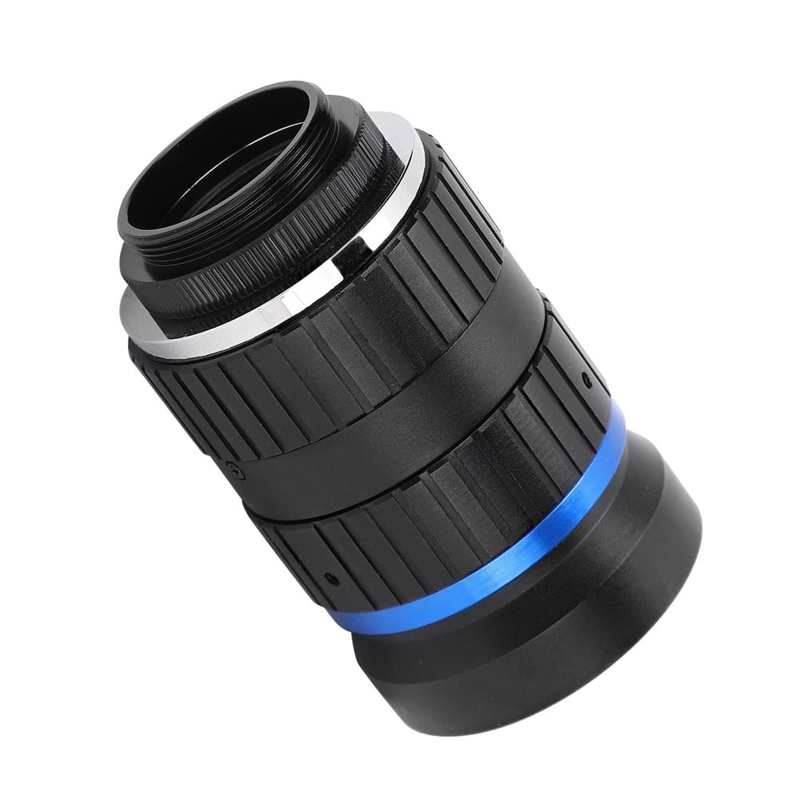 Industrial Camera Lens 8MP High-Definition Lens C Mount 50mm Length 1in Image Format Manual Aperture for Industrial Camera
