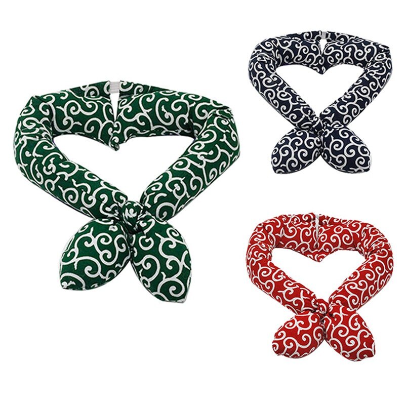 Kæledyr hund bomuldssmæk bandana hvalpe tørklæde japansk stil justerbar hund kat slips pet tilbehør til shiba inu