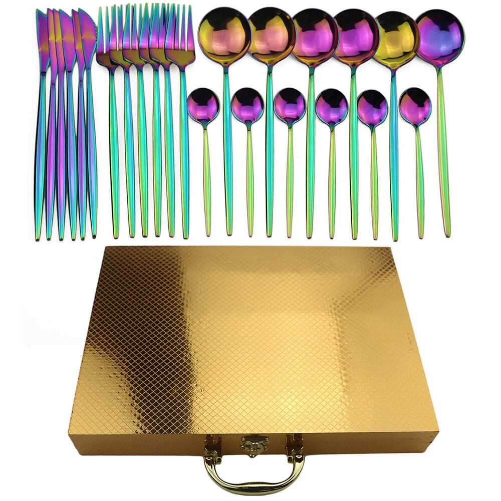 CreaTable, 14634, Serie INDUSTRIAL GOLD, 16-teiliges Geschirrset für 4 Personen, Kombiservice aus Steinzeug, spülmaschinen- und mikrowellengeeignet, Qualitätsproduktion
