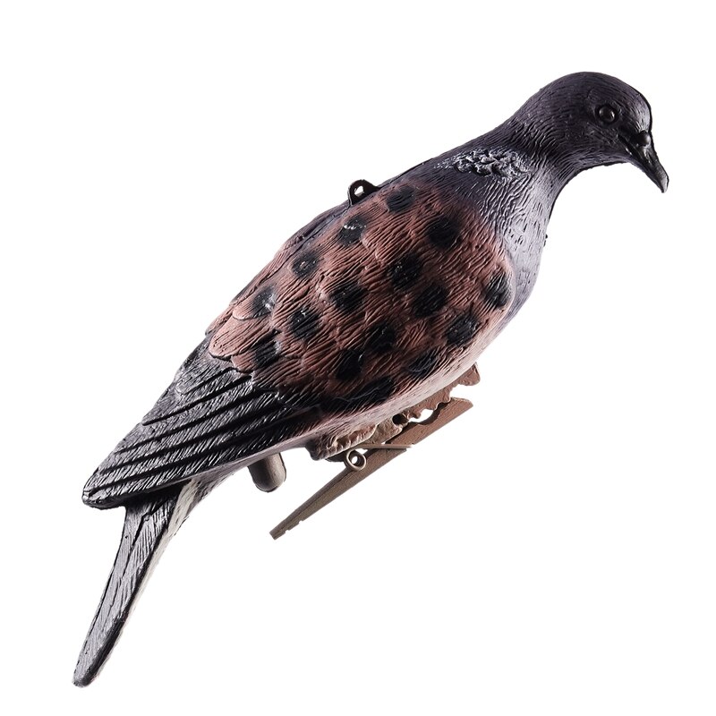 1pc caça pomba assustar proteger jardim pombo chamariz biônico animais isca de caça ao ar livre aves chamariz acessório
