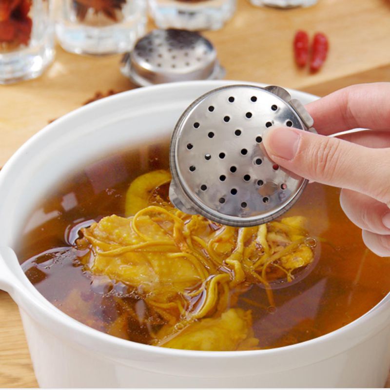 Praktische Soep Bal Home Staal Keuken Tuin Doos Dining Kruiden Gadget Levert Roestvrij