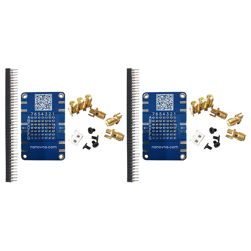 TOP 2 Pack Accurate Network Analysis Test Board Kit for NanoVNA or Other Vector Network Analyzer