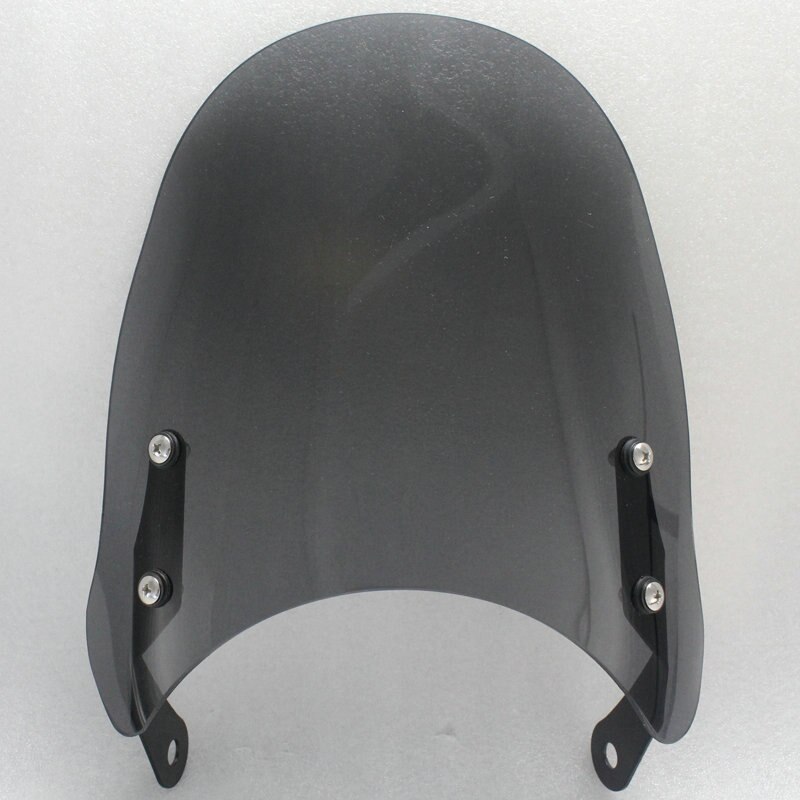 Parabrisas para Moto Guzzi V7 II III Stone Racer, soporte especial de carbono Milano, montaje de Faro, -750: Verde militar