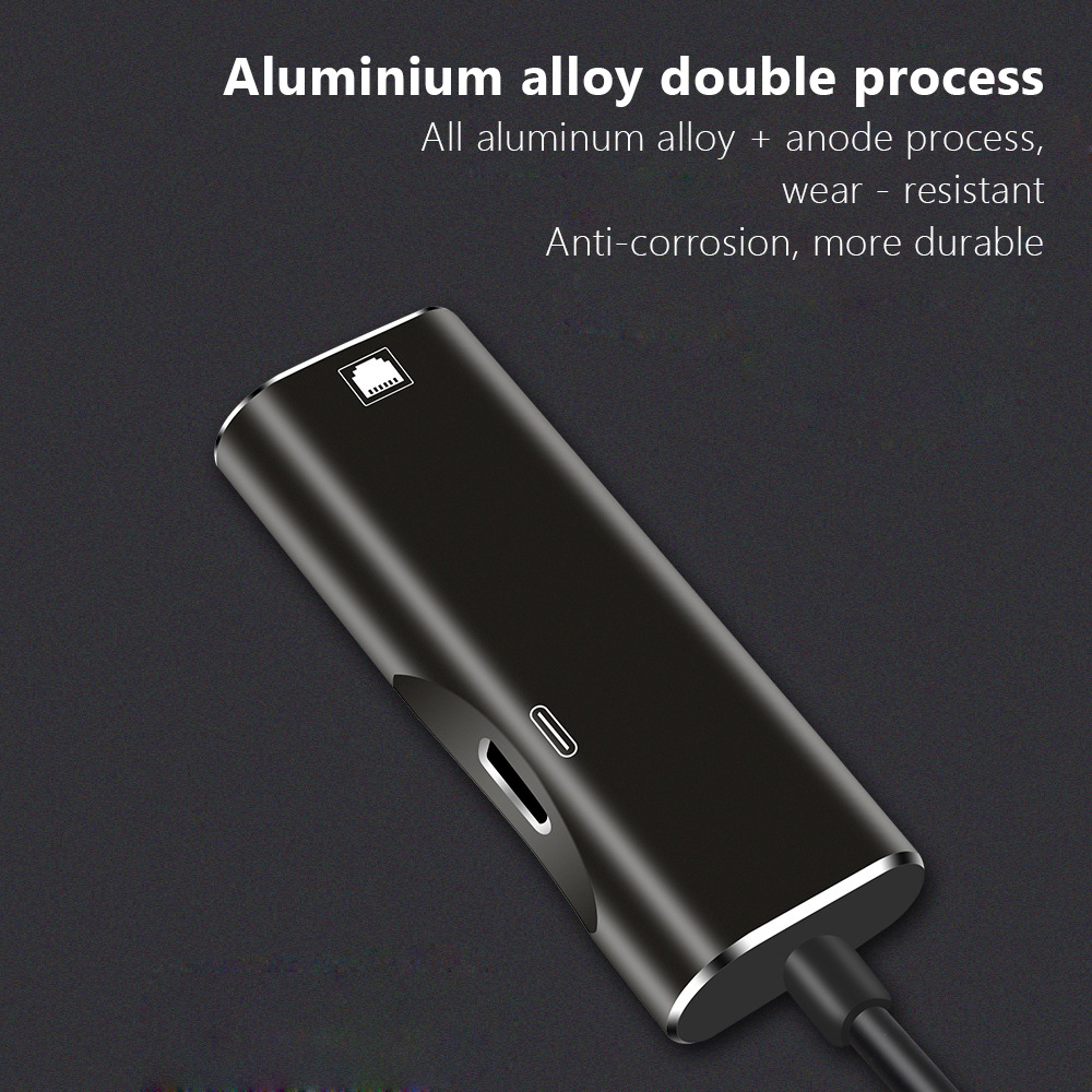 Adapter for iphone to RJ45 Ethernet Charging Adapter Lightning to RJ45 Ethernet LAN Wired Network Cable USB for iPad IOS Adapter