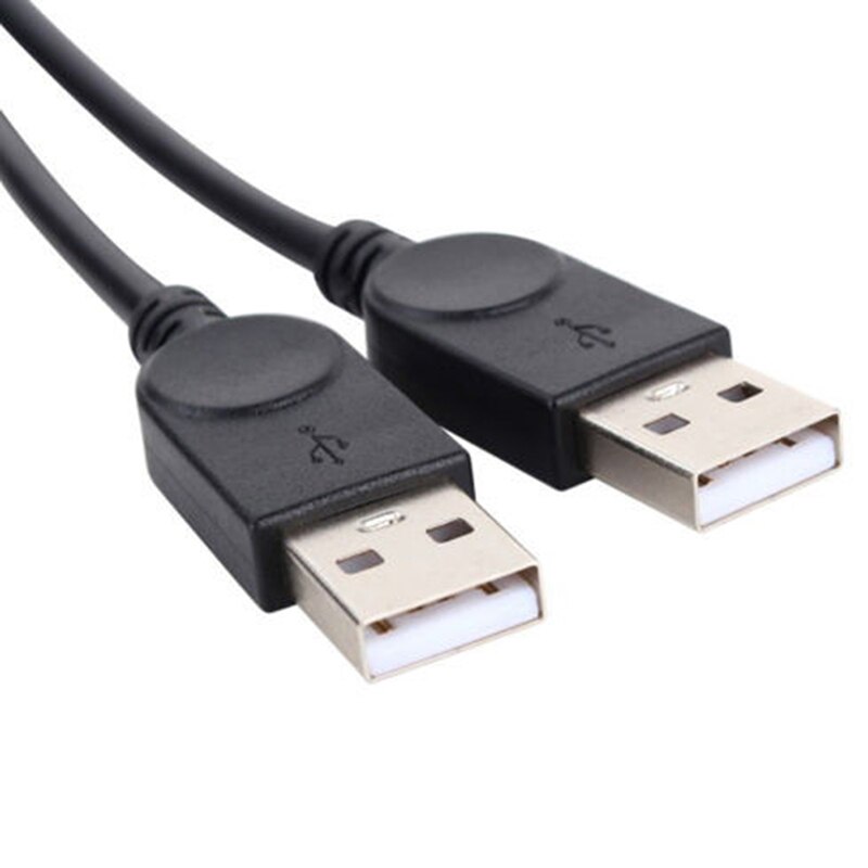 USB 2.0 1 Female To 2 Male Y-Splitter Data Sync Charging Extension Cable Only (no Data Transmission)