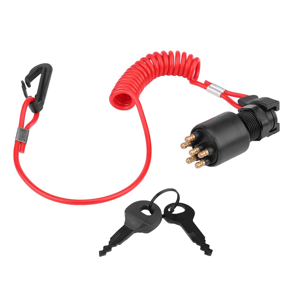 Zündschloss Mit Schlüsselband - Für Johnson Evinrude Boote 5005801