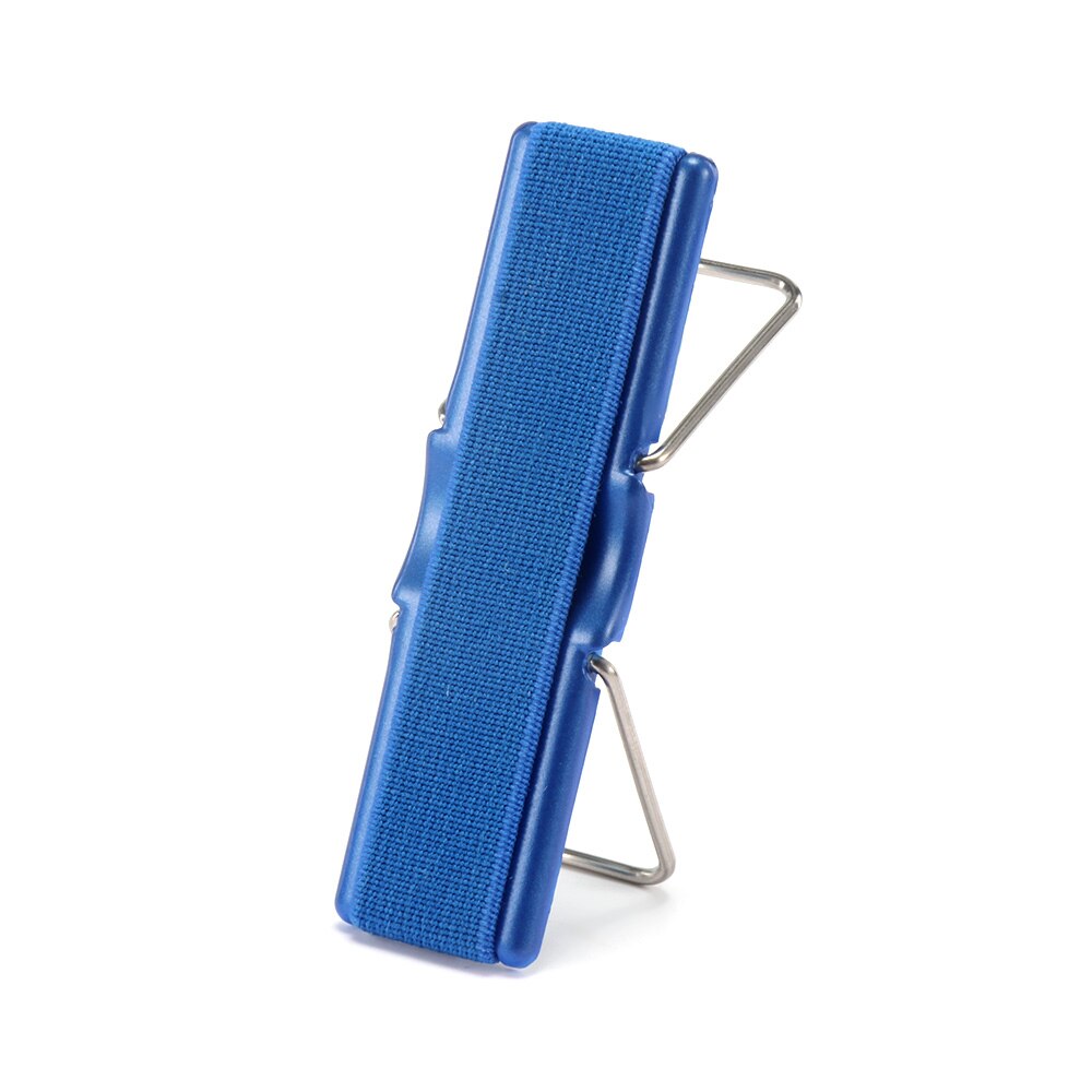 Universal Plastic Phone Holder Finger Grip Phone Stand Foldable Desktop Stand Holder For IPhone Xiaomi Phone Smartphone: blue