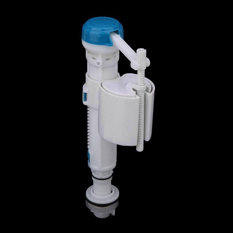 Toilet Inlet Valve Toilet Flush Valve Button Inlet Valve Toilet Flush Tank Accessories G1 / 2 Interface (Plastic)