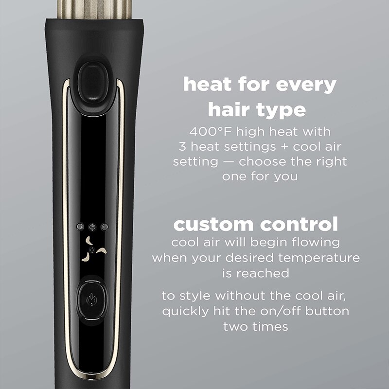 Airflow Styler Hair Straightener with Cooling Fan 2 in 1 Straight and Curl Hair Tools