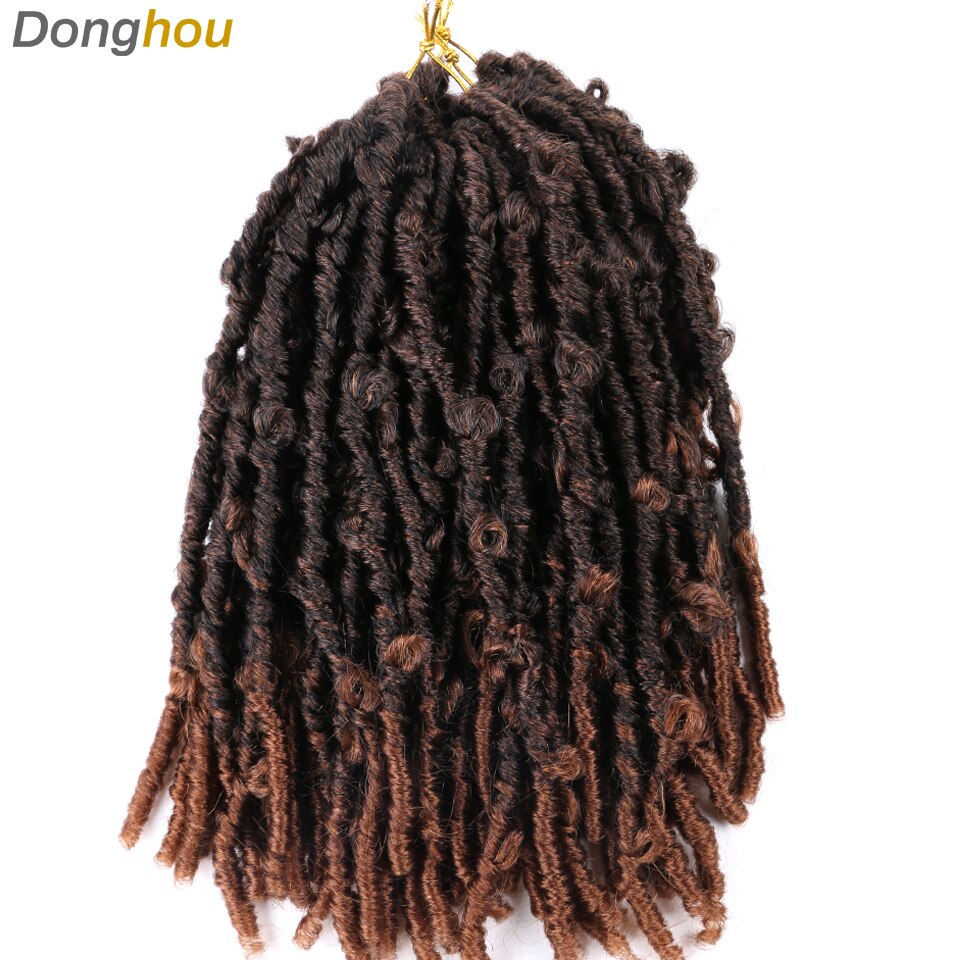 betrübt Schmetterling Loks Häkeln Haar Synthetische Häkeln Geflecht Schlösser Schmetterling Faux Loks 1B 27 30 1B Insekt Schwarz Chaotisch Weichen locs: 1b 30 Farbe / 1 Teile/los
