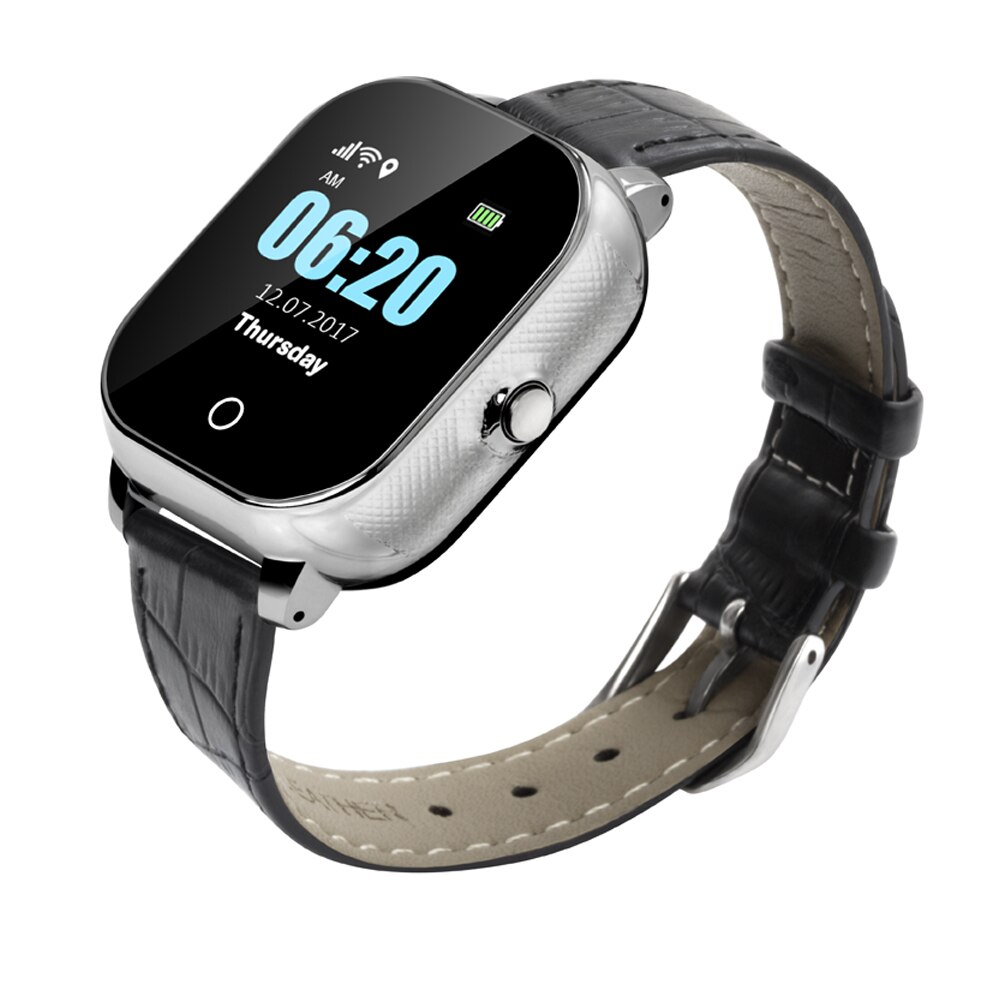 JUBUNRER Smartwatch voor Kinderen GPS Tracker SOS Telefoon Wekker