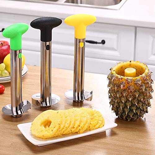 403 Stainless Steel PP Pineapple Slicer Easy Fruit Parer Cutting Tool Pineapple Corer Peeler Cutter Kitchen Tools