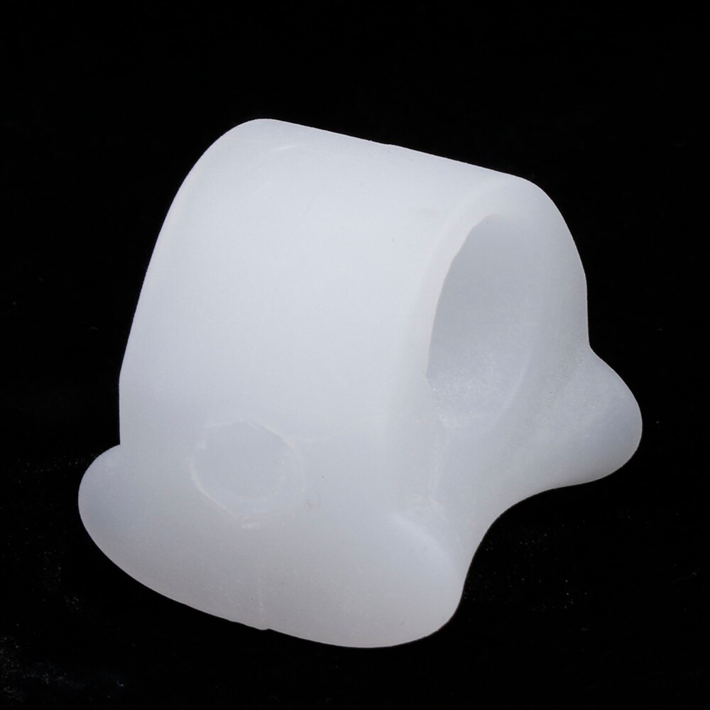 1 par silikon tåavskiljare hallux valgus corrector ben tumuträtning bunion sträckare skydd massage fotvårdsverktyg