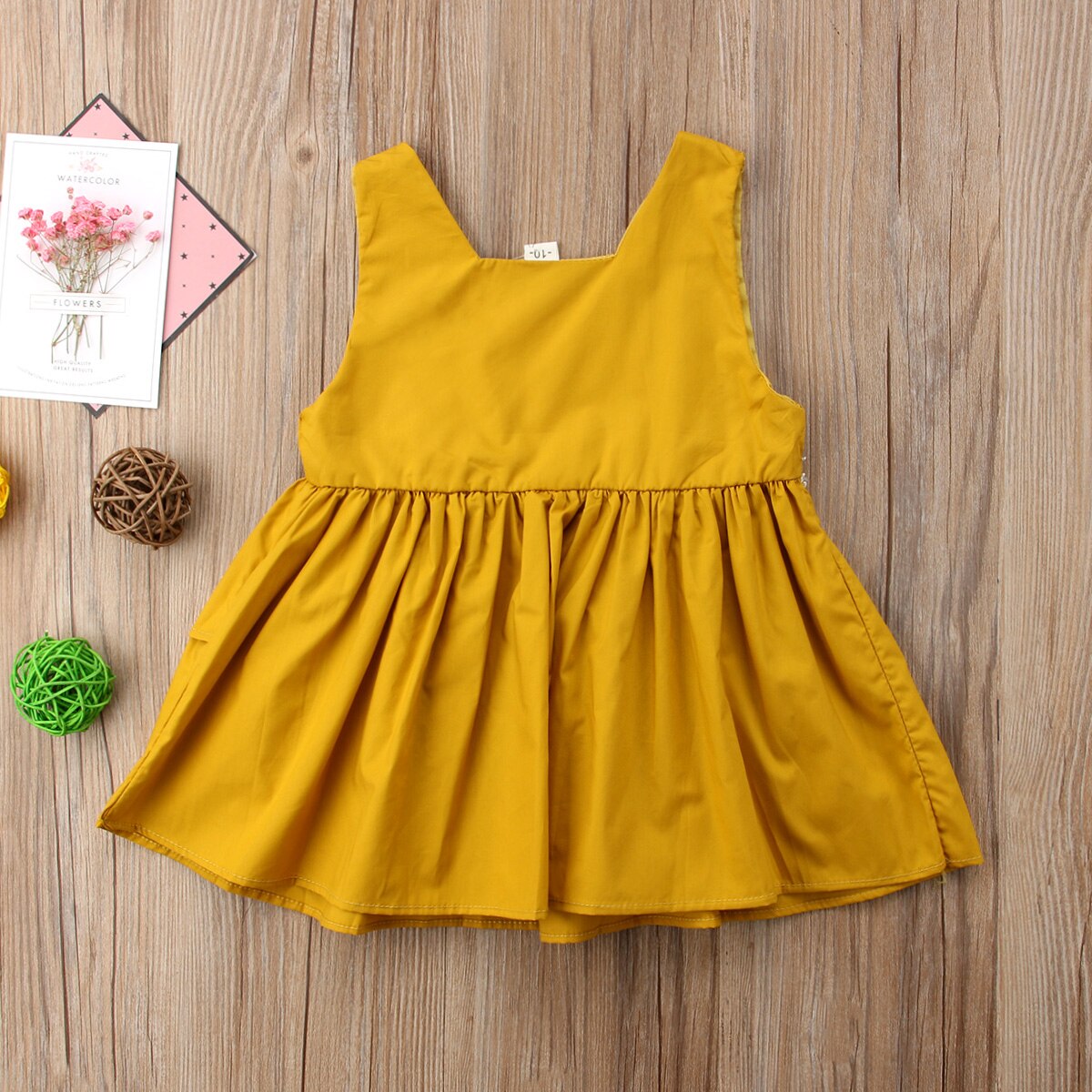 Pudcoco Kids Baby Meisjes Mouwloze Jurk Bloemen Tulle Party Trouwjurk