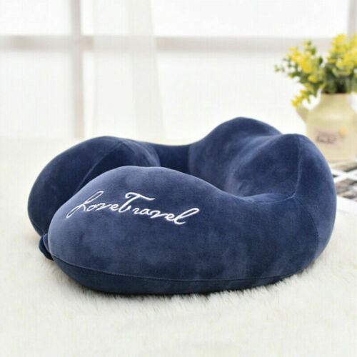 Memory Foam Pad U-vormige Reizen Kussen Vliegtuig Reizen Sleep Head Rest Ondersteuning Kussen Soft Foam Nekkussen Auto Kussen kussen