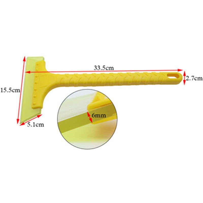 1PC voiture déneigement pelle grande longue poignée Tendon grattoir voiture lavage eau raclage verre raclage Tendon eau raclage