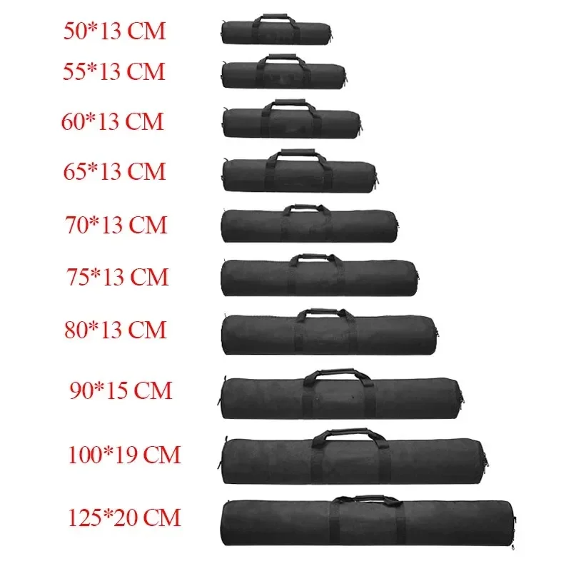 65 80 90 100 125 cm rembourré appareil photo monopode trépied sac de transport étuis support de lumière sac de transport parapluie Softbox sac de transport étuis pour trépied