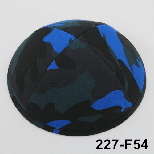 Camouflage 19cm kippot Appaerl Accessories Hats Caps Skullies beanie Kippah Jewish Yarmullka