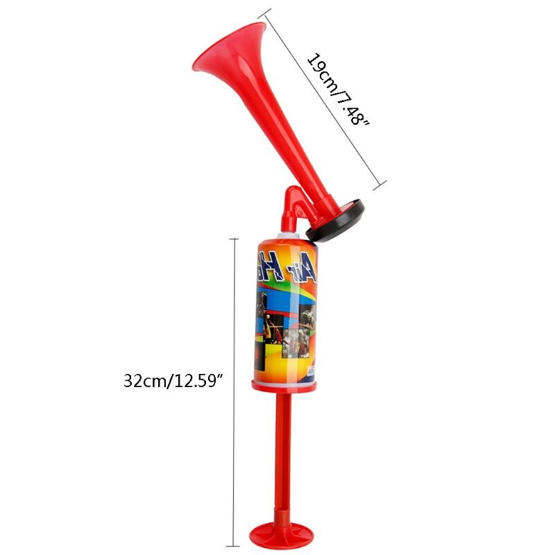 Hand Push Air Blower Cheerleading Hoorn Sport Bijeenkomst Cheer Club Trompet Kids Speelgoed Rxbc