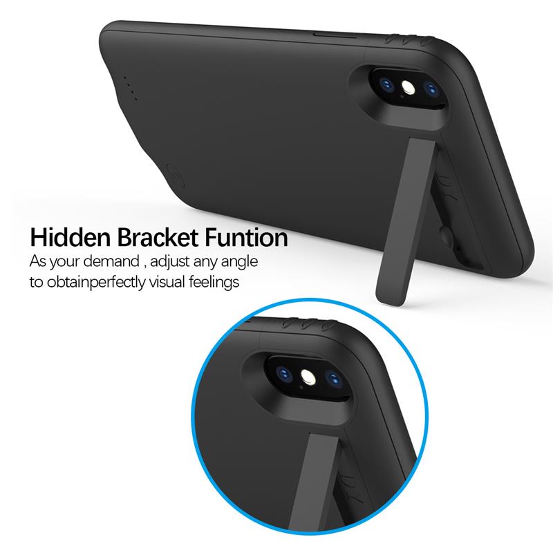 Funda de batería delgada para iphone X, Xs, Max, XR, cargador de batería, 6, 6S, 7, 8 Plus