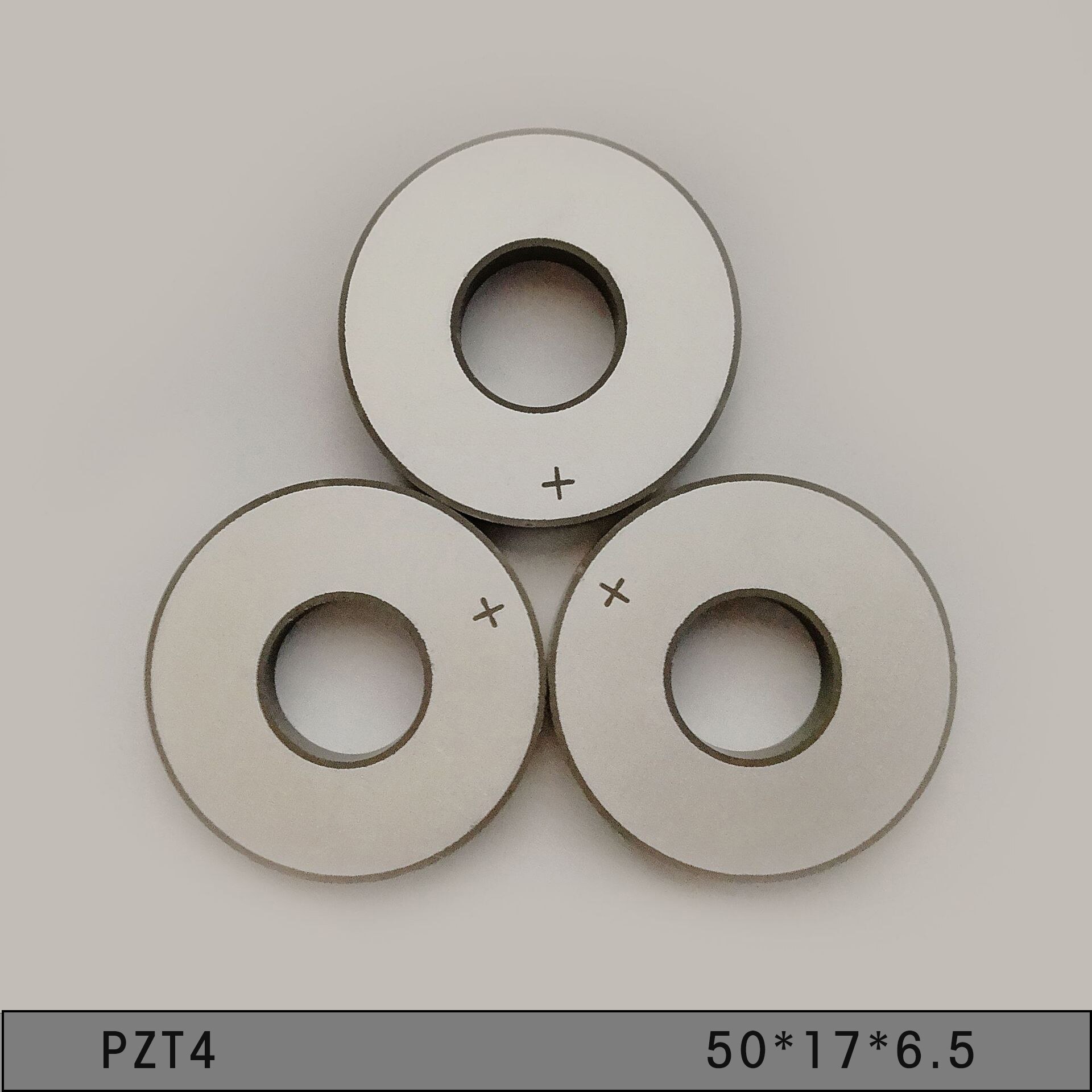 Piezoelectric Ceramic Sheet Ultrasonic Transducer Sheet 50*17*6.5 Mask Machine Transducer Sheet 20k Vibrator P4p8