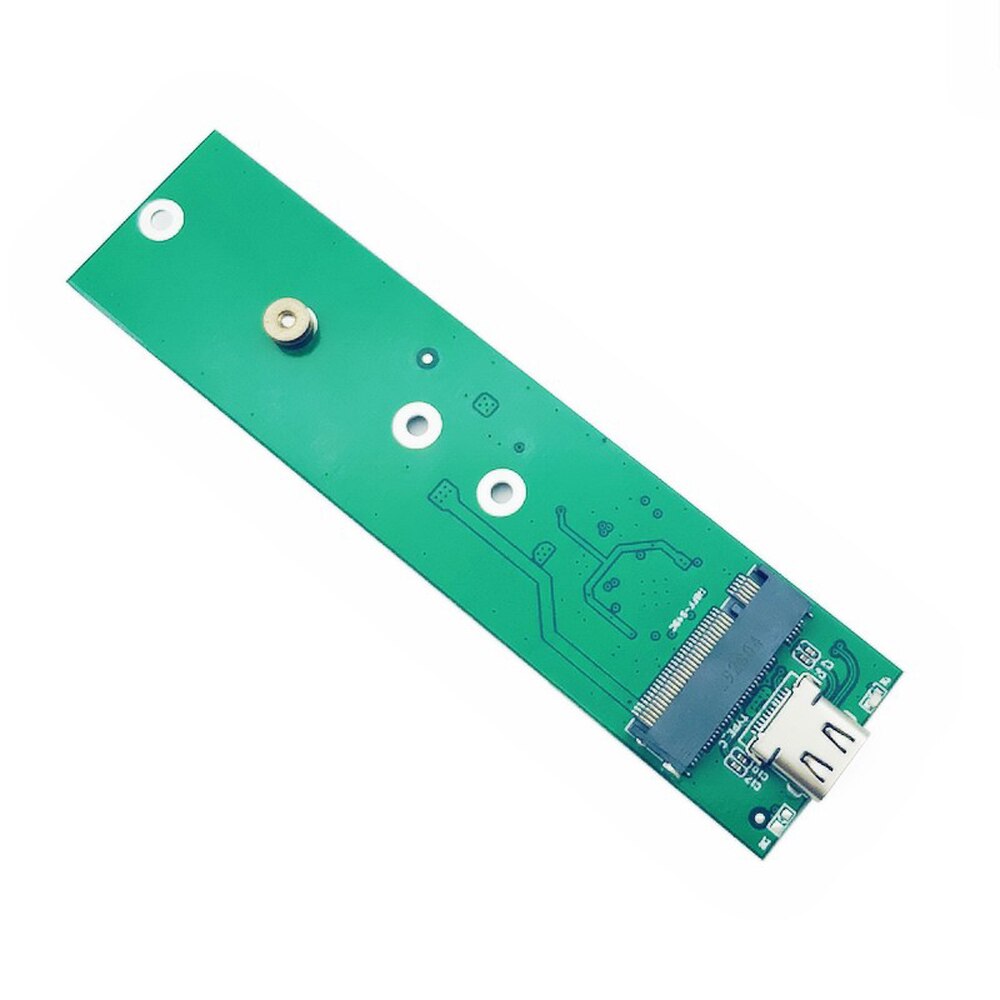 USB 3.1 naar M.2 NGFF SSD Harde Schijf Box Adapter Card HDD Behuizing Case met Type-C Kabel voor 2230/2242/2260/2280 m2 SATA SSD Case