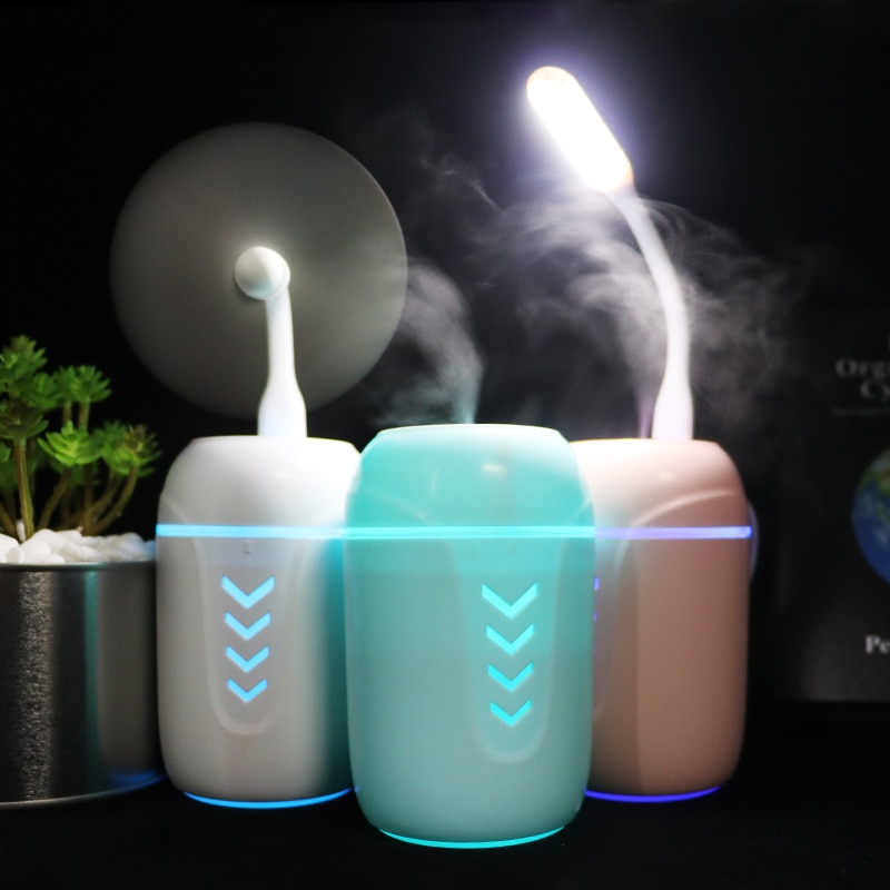 200ml aromaterapi luftfugter farverige atmosfære lys bil æterisk olie diffuser usb luft ultralyd aroma diffuser