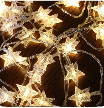 Accessori per tende per bambini per bambini Princess Castle Winter tende da esterno campeggio Barraca giocattoli regalo per ragazze Baby kids Room: Star lights