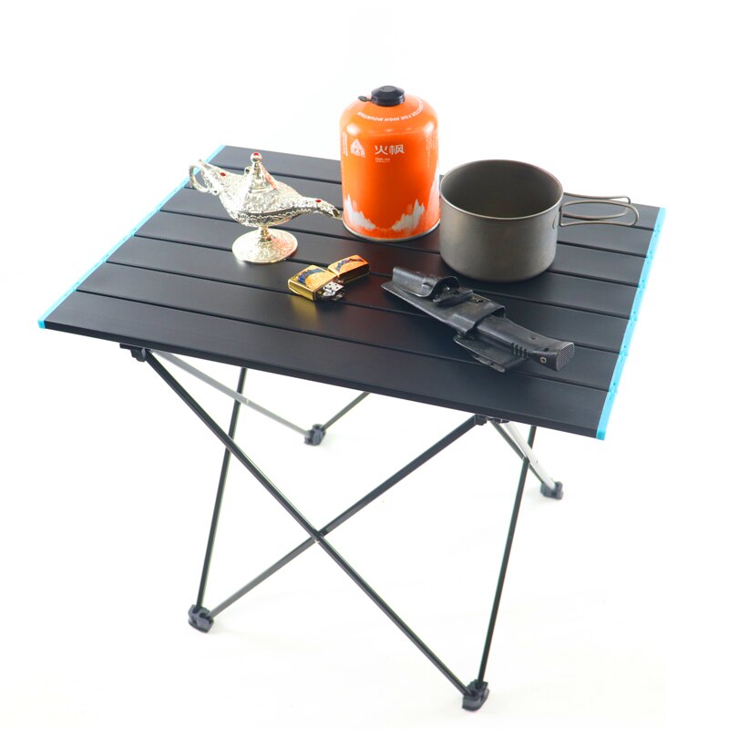 Folding Camp Table Large Portable Camping Table and Carrying Bags for Indoor and Outdoor Picnic