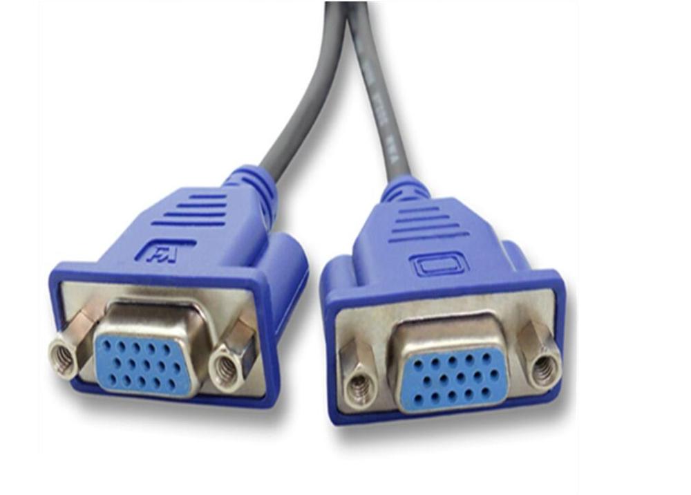 Computer graphics server DMS59 pin to double VGA cable one point two double screen vga display adapter cable