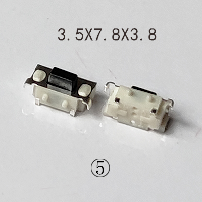 50 Uds botón de teléfono pulsador lateral Micro botón Interruptor táctil de luz 2X4mm 3X6X3,5mm interruptor táctil momentáneo montaje SMD PCB