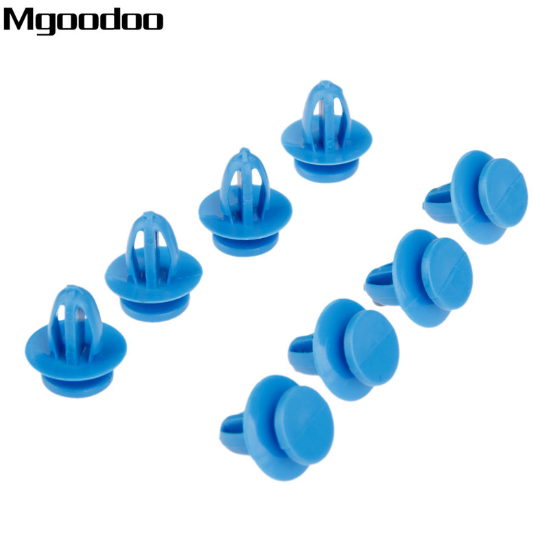 thumbnail image 2 of 50 Pack GM Door Trim Panel Nylon Retainer Clips - A16261 / 3065575 (Natural) - Woodzdon 2 of 6