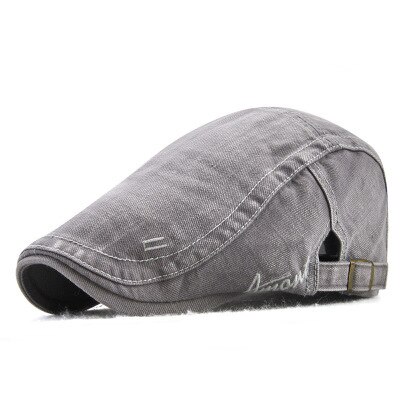 Casual British Style Unisex Solid Cabbie Hats Caps Newsboy Cap Flat Hat Irish Newsboys Caps For Men And Women: gray