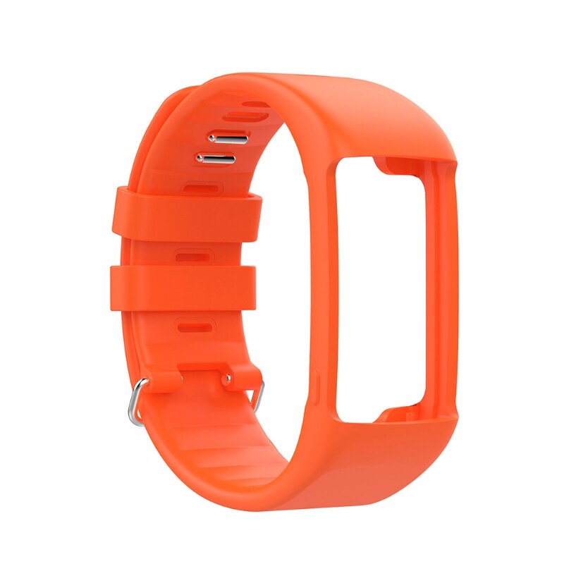 Cinturino Smart Watch in Silicone multicolore per cinturino Polar A360 A370 cinturino di ricambio Smart Watch per cinturino Polar A360 A370: Arancione