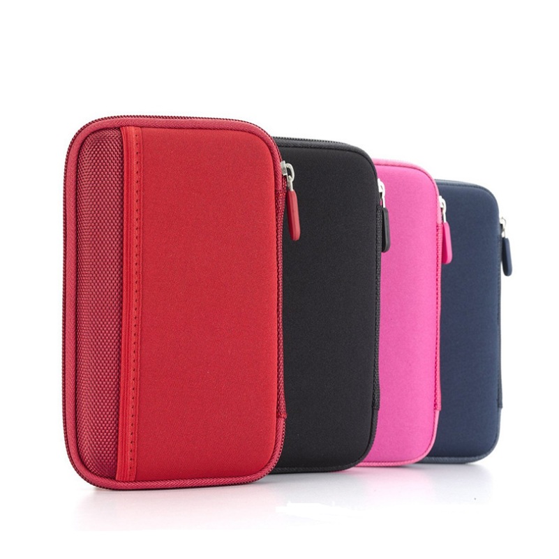 Neue Bunte Tragbare Festplatte Fall Tasche Beutel für 2,5 "Externe Festplatte und Daten Cords