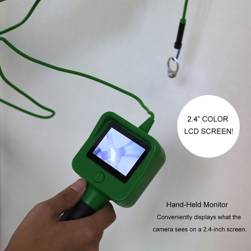 Caméra d'inspection avec Endoscope d'écran Endoscope sans fil pour observer les évents, les appareils électriques derrière, les Drains