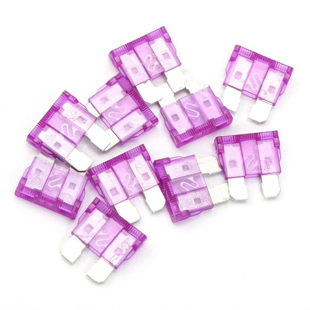 100PCS Car Truck Blade Fuses for Volkswagen VW golf mk5 golf mk3 polo 9n 6r 6n scirocco tiguan