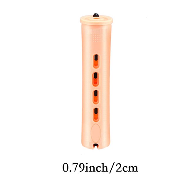 12 sztuk/zestaw trwała ondulacja pręty wałki robić włosów z włosami zimne fale pręty lokówka robić włosów fala dla kobiet robić noszenia jako długie lub krótkie włosy produkty fryzjerskie: lekki różowy