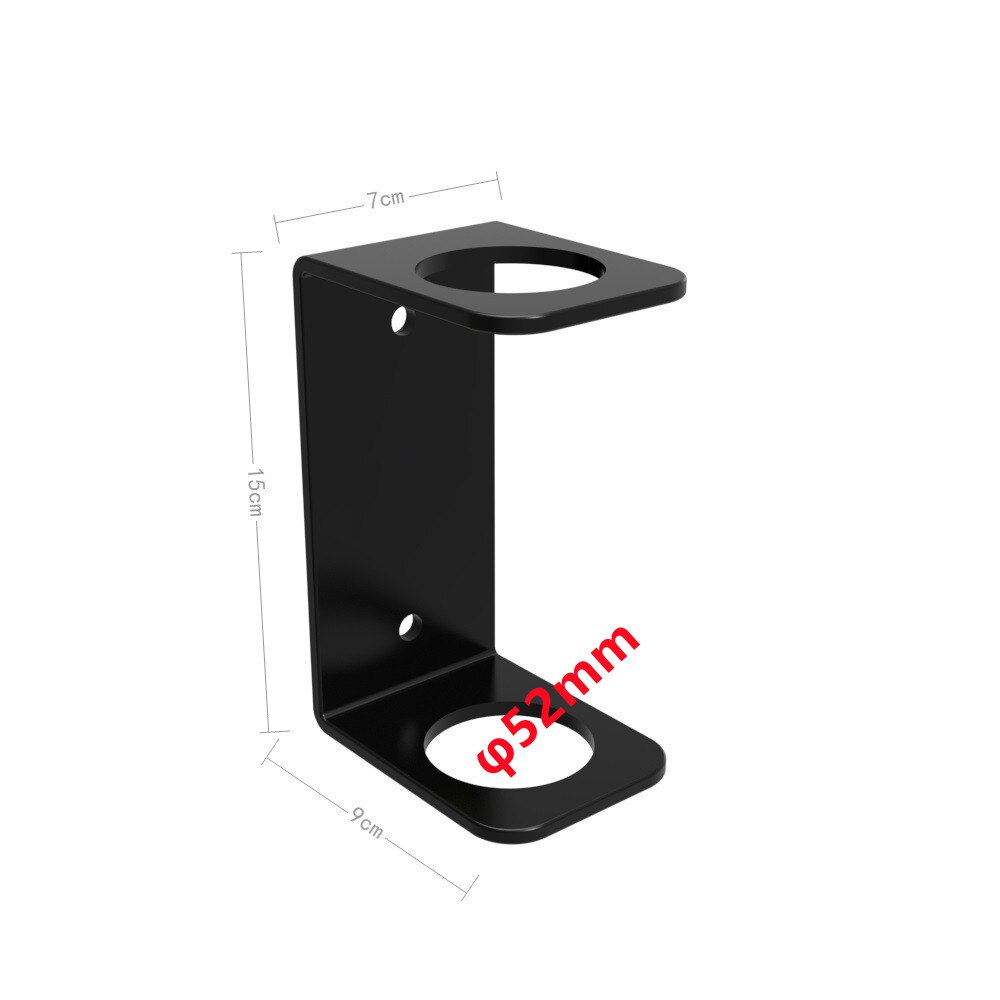 Barre de rangement verticale pour haltères, support de barre de poids mural pour la salle de sport à domicile permettant de gagner de l'espace: Single