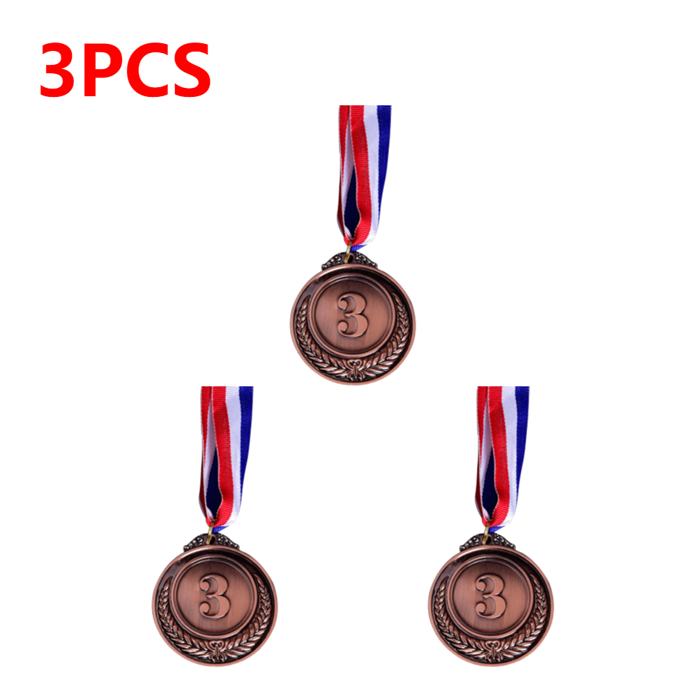 1-10 stk. måke sølv bronse premier vinnere medaljer idrettsdag konkurranser utmerkelser medalje voksne låve utendørs søle suvenir: beige
