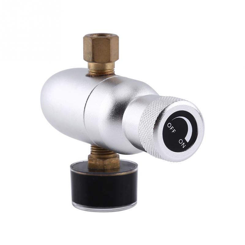 0-60 PSI CO2 regulador de presión CO2 cargador de desconexión de cilindro CO2 para Barril de cerveza casera