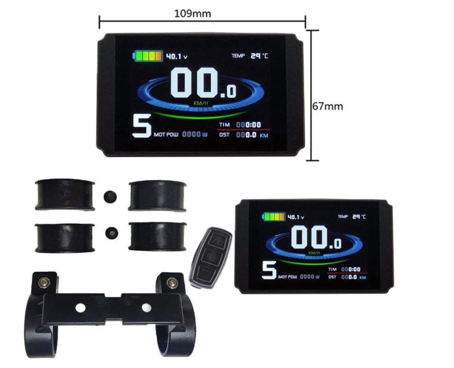 KT Serie Instrument LCD4 LCD10Y LCD10YN LCD10H LCD9 LCD8YN LCD8Y LCD4 LCD8H LCD8S Elektrische Fiets Control Smart Lcd-scherm