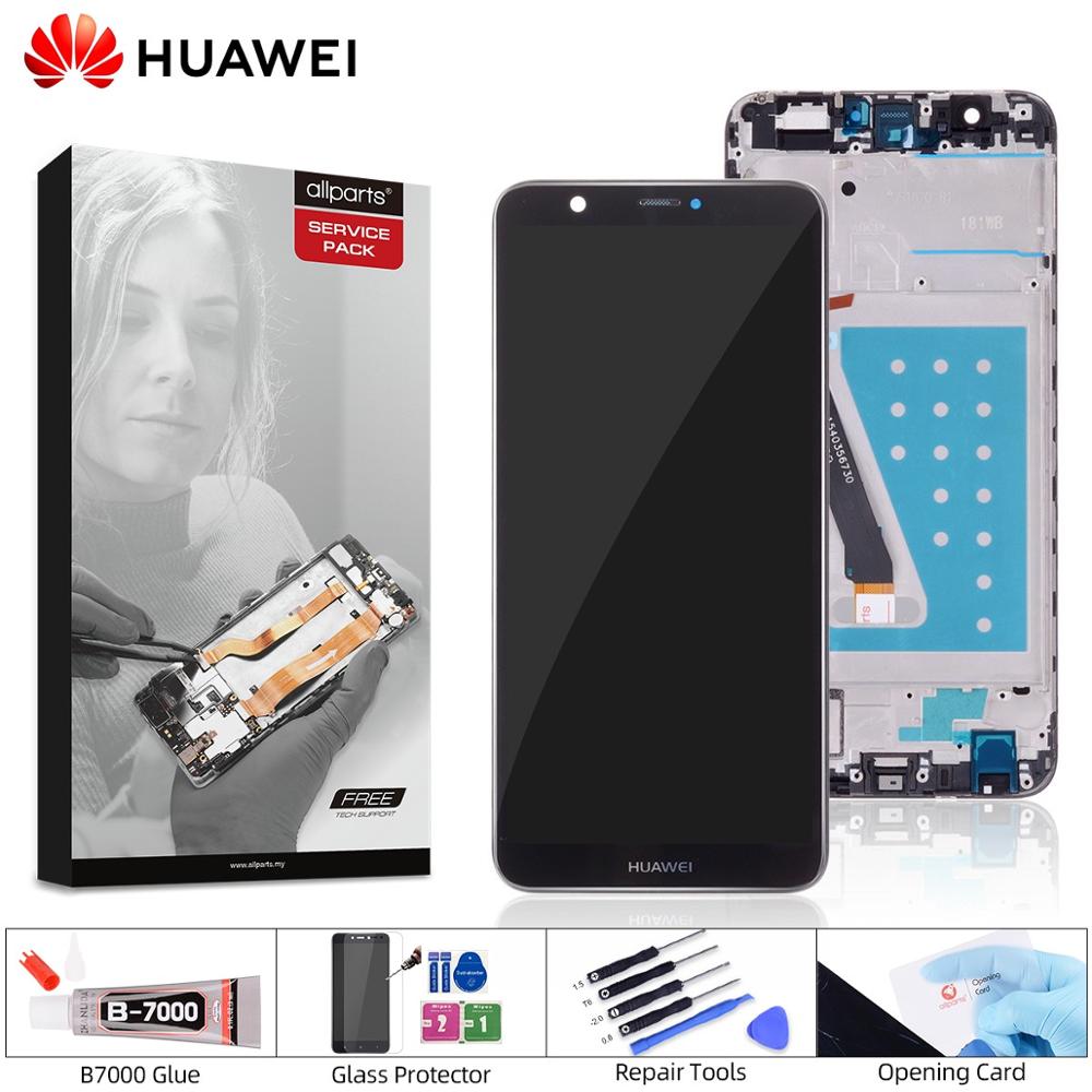 Originele Display Voor Huawei P Smart Lcd Touch Screen met Frame Voor Huawei P Smart Lcd-scherm Fig-lx3 LX1 l21 L22 LCD