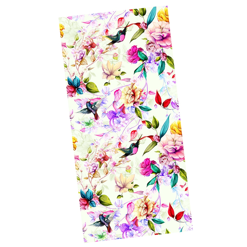 Floral Static Cling Stained Window Film Privacy Frosted Glass Stickers Frosted Glass Sticker Large Window Decals