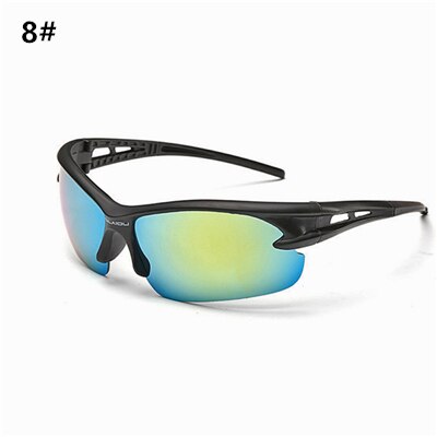 Lunettes de soleil UV400 pour hommes et femmes, cyclisme, vtt, tendance: 8