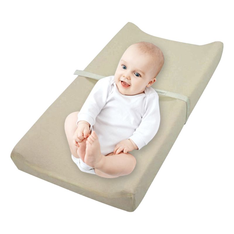 Soft Breathable Cotton Baby Changing Mat Reusable Changing Table Pad Cover for Infants Boys Girls Shower Nursery Supplies