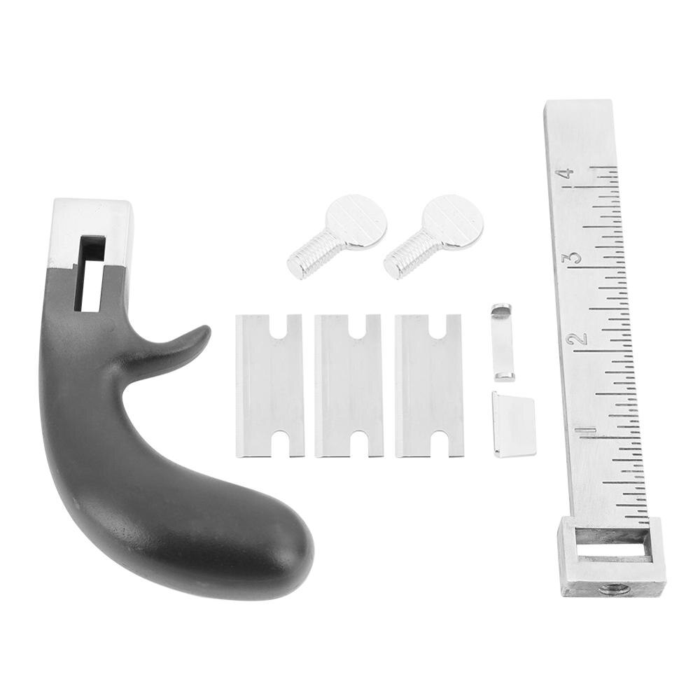 Adjustable Leather Tools Strap Cutter Leathercraft Strip Belt DIY Hand Cutting Strip Knife Leather Tool: Default Title