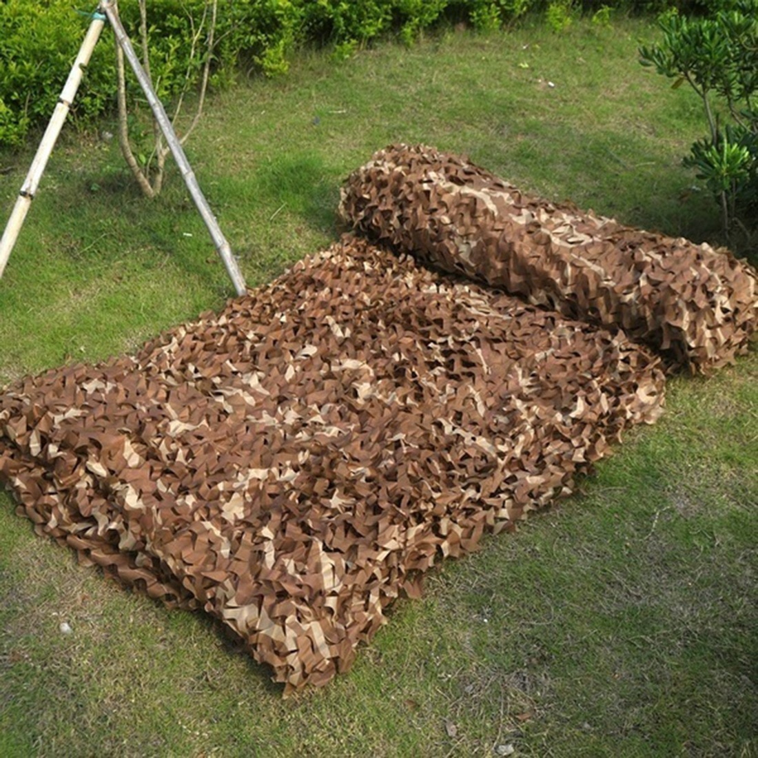 3m x 4m cs tema ørken camouflage net udendørs luftfotografering net hotel bar dekoration net