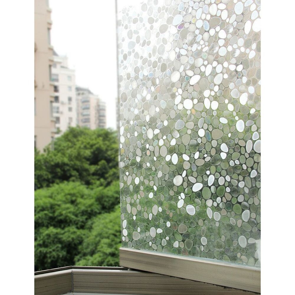 ¡Novedad! película de vidrio esmerilado para ventanas de PVC 45*200 cm, pegatina para tienda, Protección de Privacidad, mejor-FF