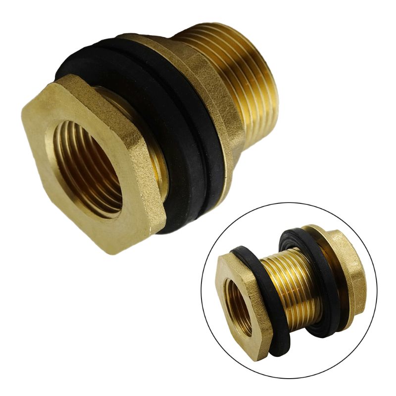 1/2\" wewnętrzny nitka 3/4\" zewnętrzny nitka mosiądz woda czołg złącze woda czołg 85WF